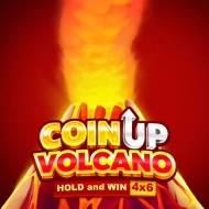 Coin UP Volcano game tile