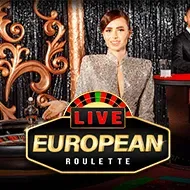 Live European Roulette game tile