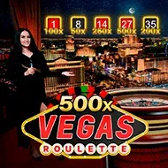 Vegas Roulette 500x game tile