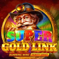 Super Gold Link RUNNING WINS game tile