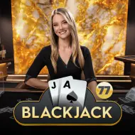 Blackjack 77 game tile